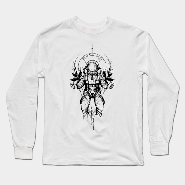 Astronaut Long Sleeve T-Shirt by hitext